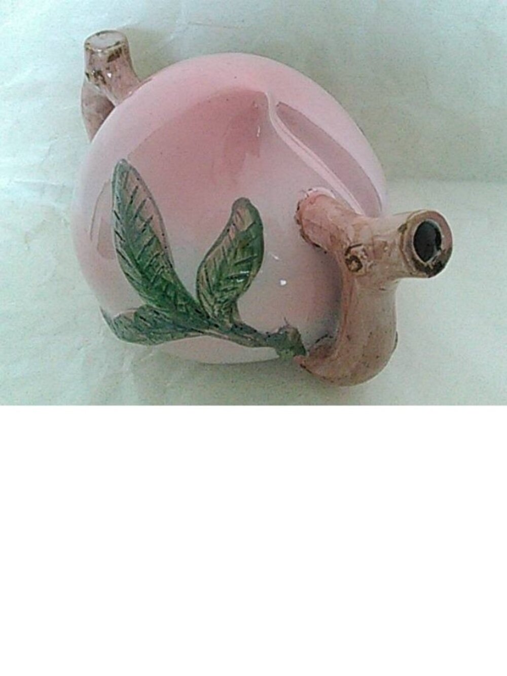 Unique Ceramic Oriental Peach Teapot